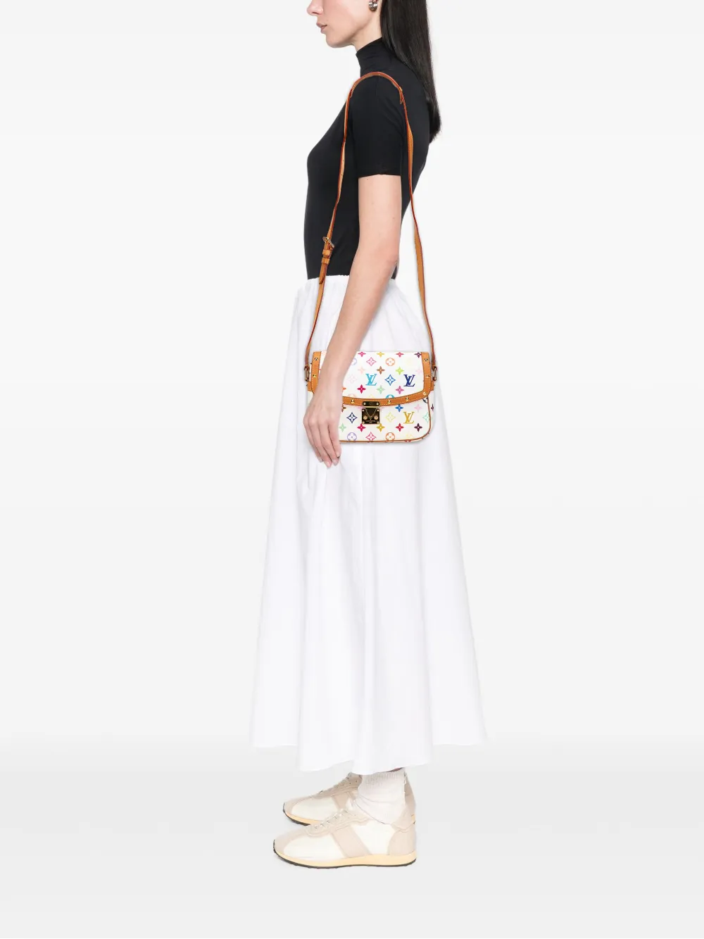 Pre-owned Louis Vuitton 2003-2015 Monogram Multicolore Sologne Crossbody Bag