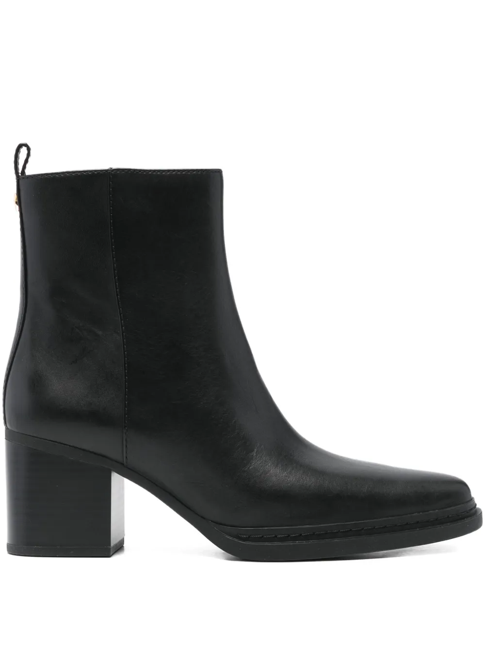 Michael Kors 380mm Pointed-toe Block-heel Boots In Black
