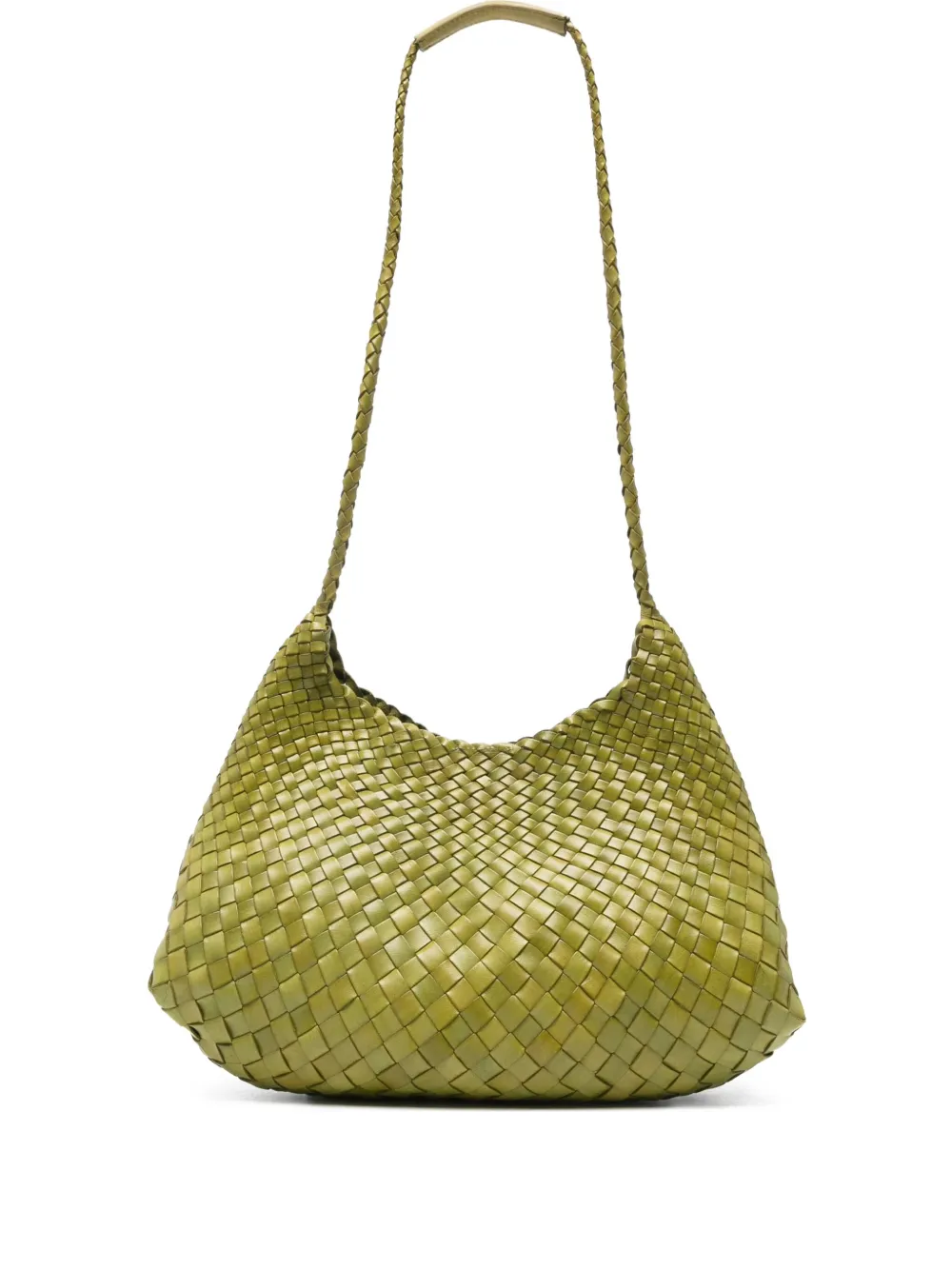 DRAGON DIFFUSION woven leather shoulder bag | Green | Image 1