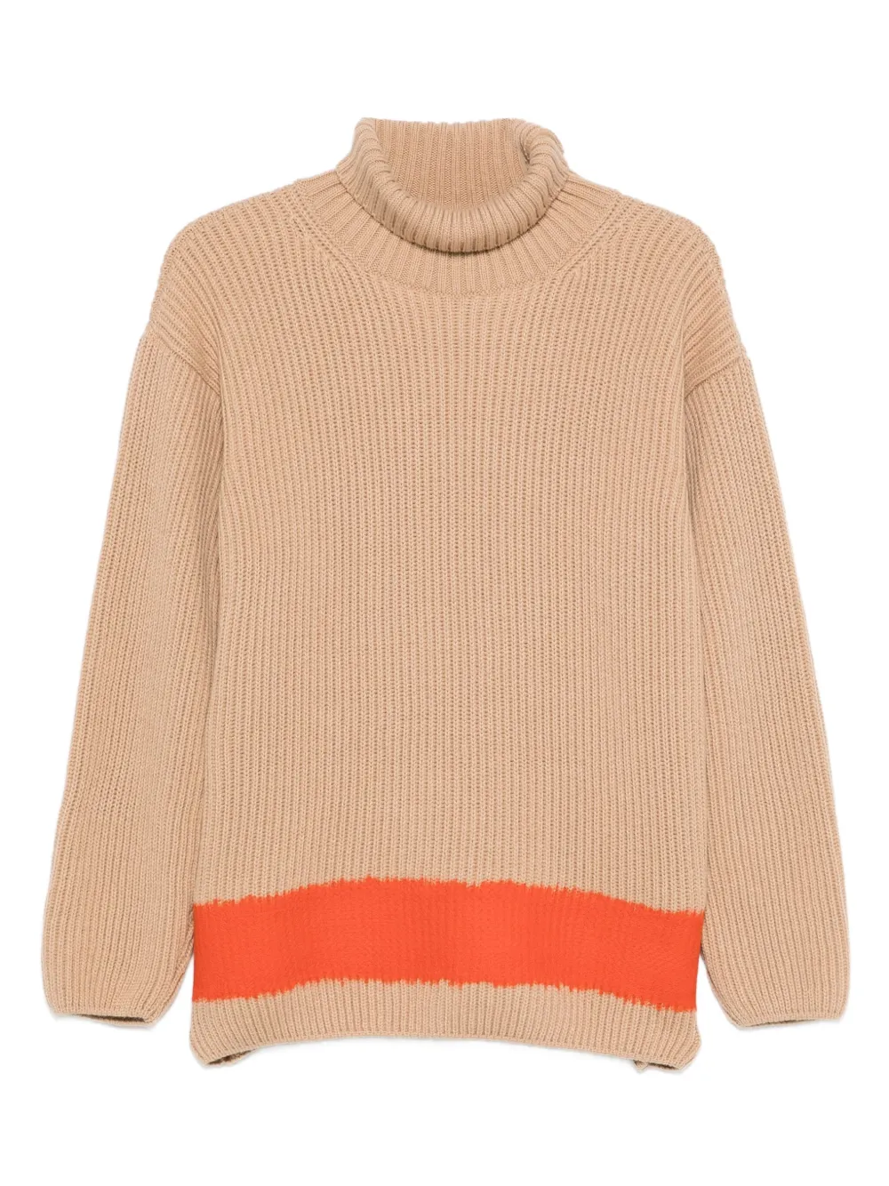 MSGM ribbed high-neck jumper | Neutrals | Image 1