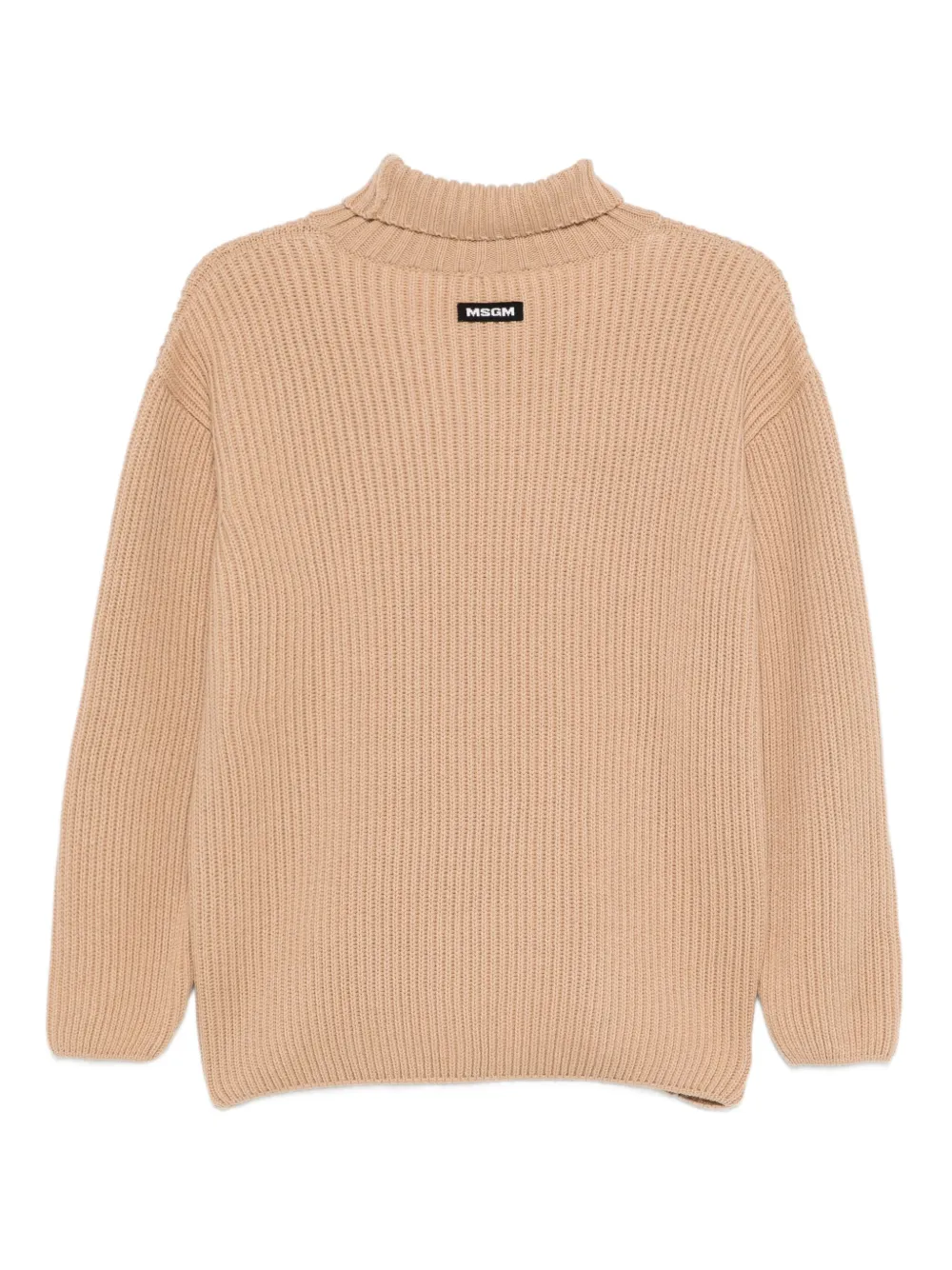 MSGM ribbed high-neck jumper | Knitted Sweaters | Image 2
