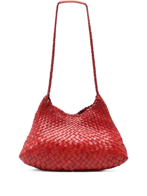 DRAGON DIFFUSION Santa Rosa braided leather shoulder bag