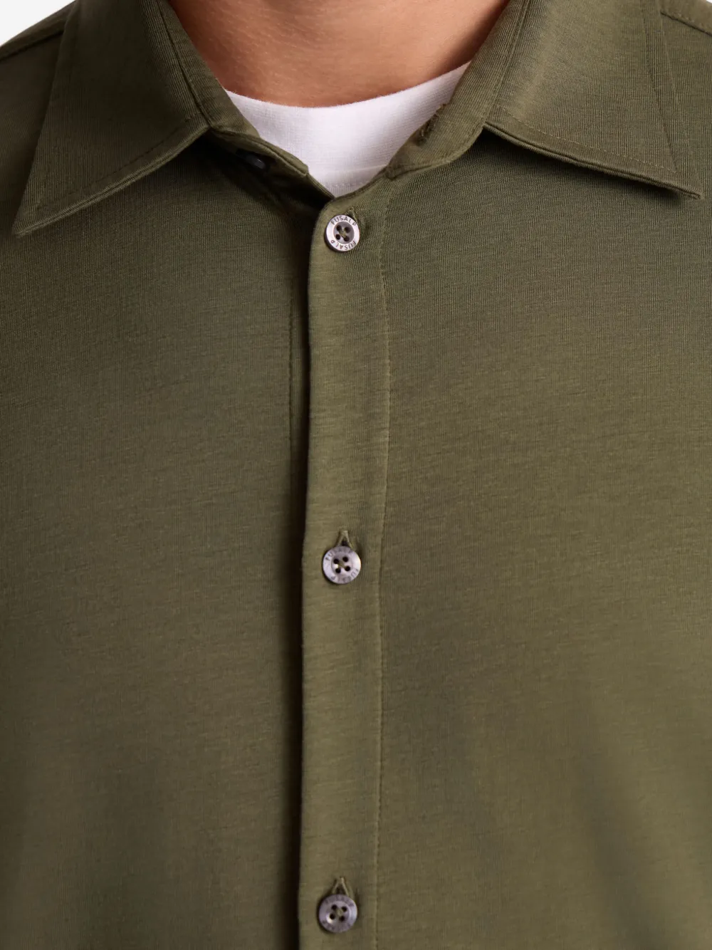 Fusalp Larson Button-up Shirt In Green
