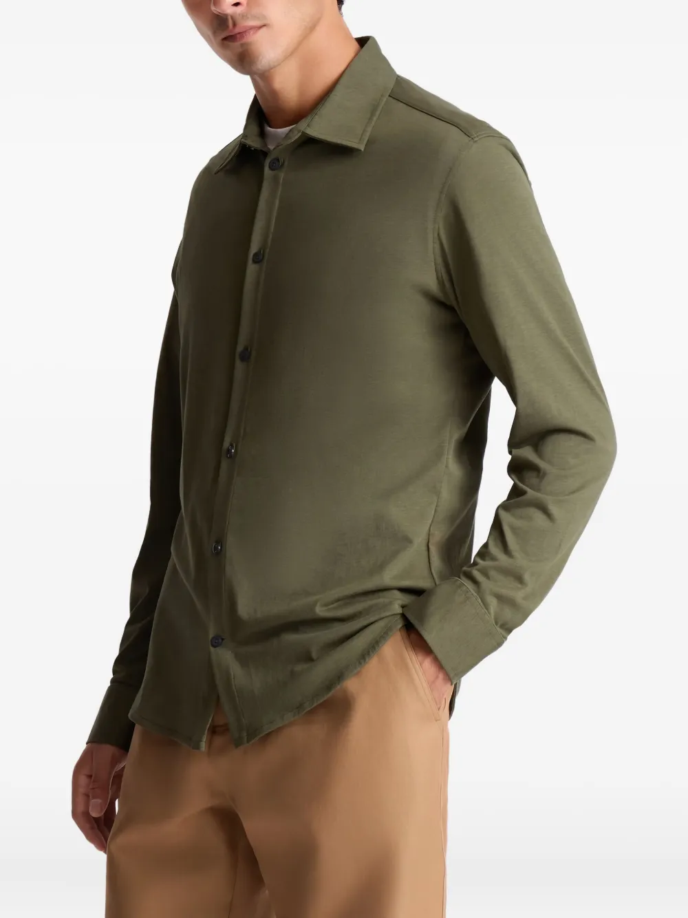 Fusalp Larson Button-up Shirt In Green