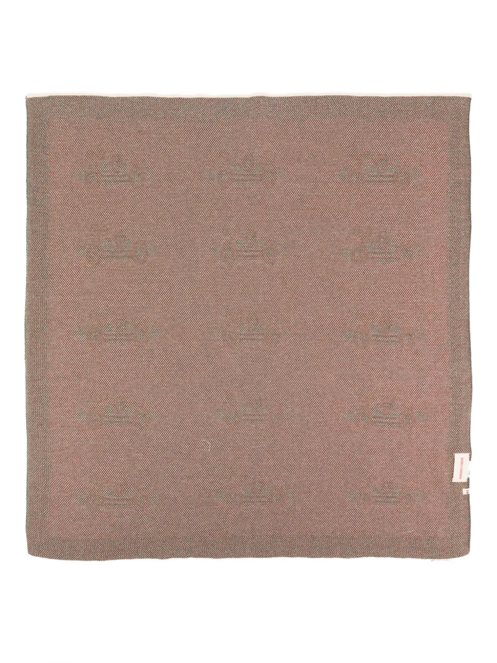 Bobo Choses Racing-car Knitted Blanket In Green