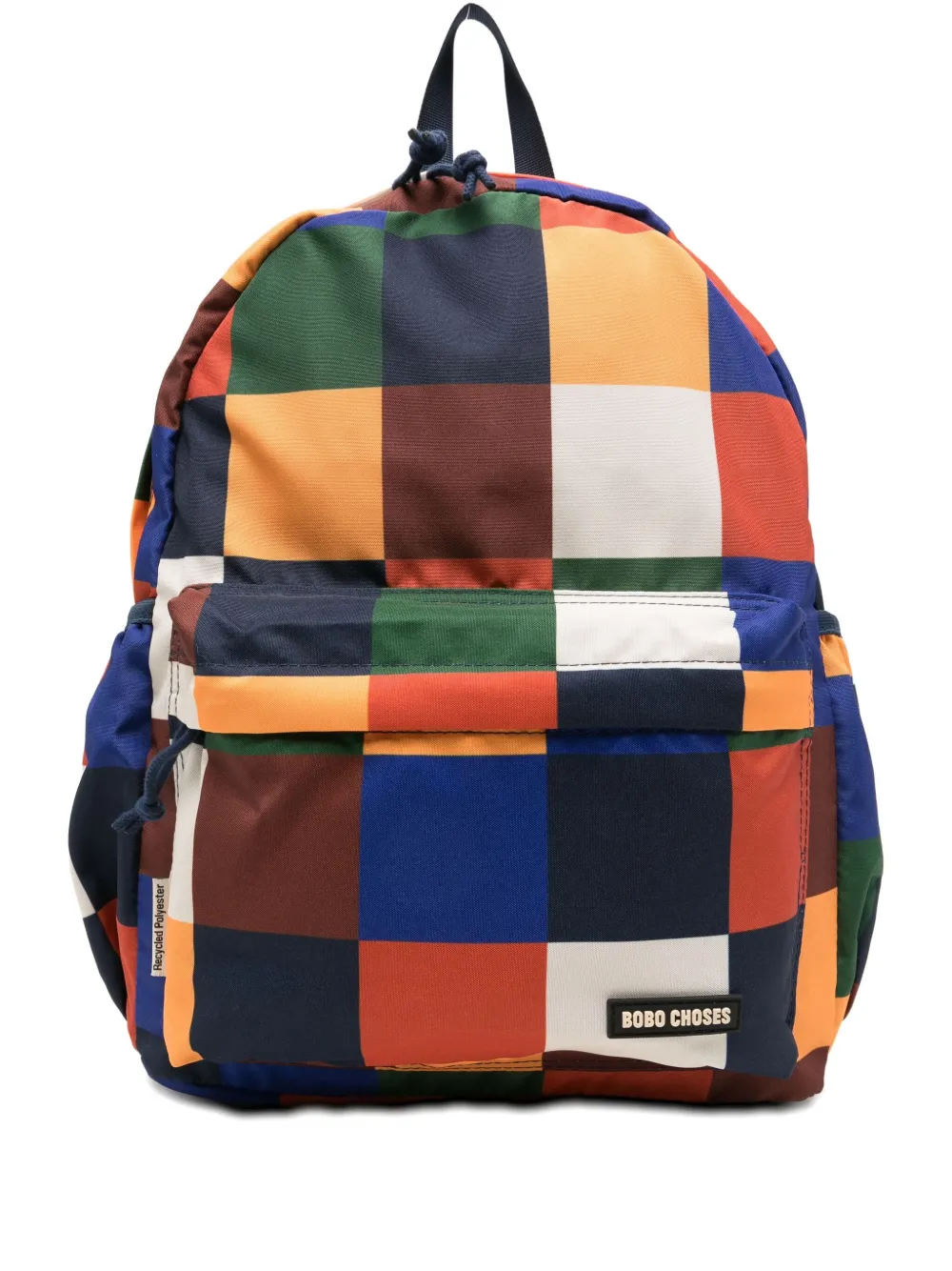 Bobo Choses Colour-block Backpack In Orange