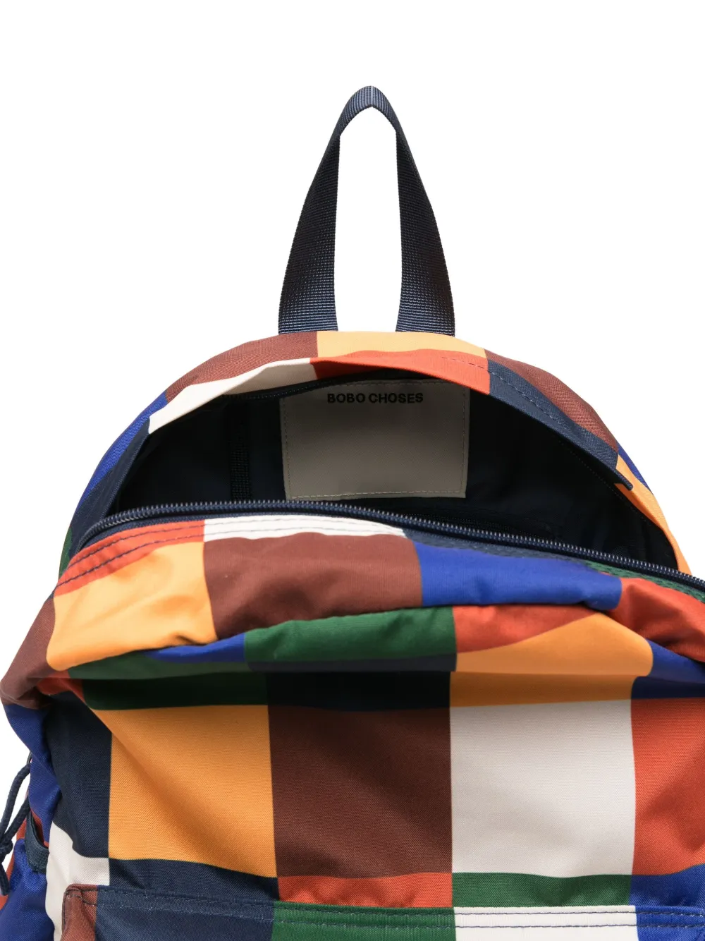 Bobo Choses Colour-block Backpack In Orange