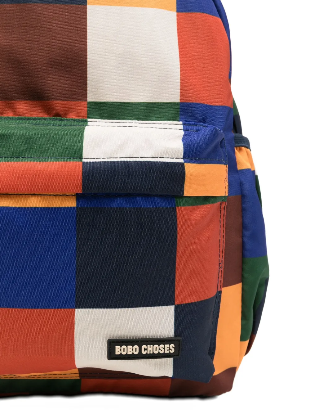 Bobo Choses Colour-block Backpack In Orange