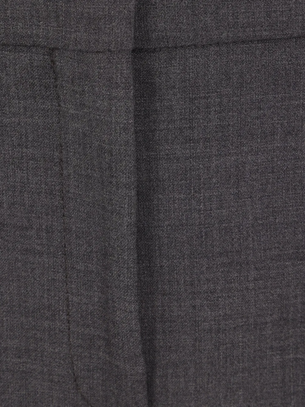 Incotex Cuffed Wool Trousers In Black