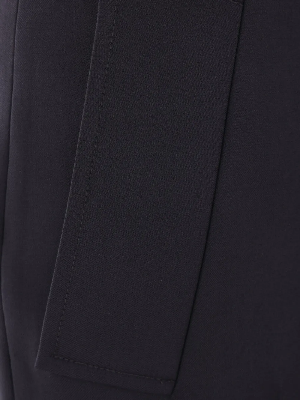 Incotex Broek met wijde pijpen Zwart