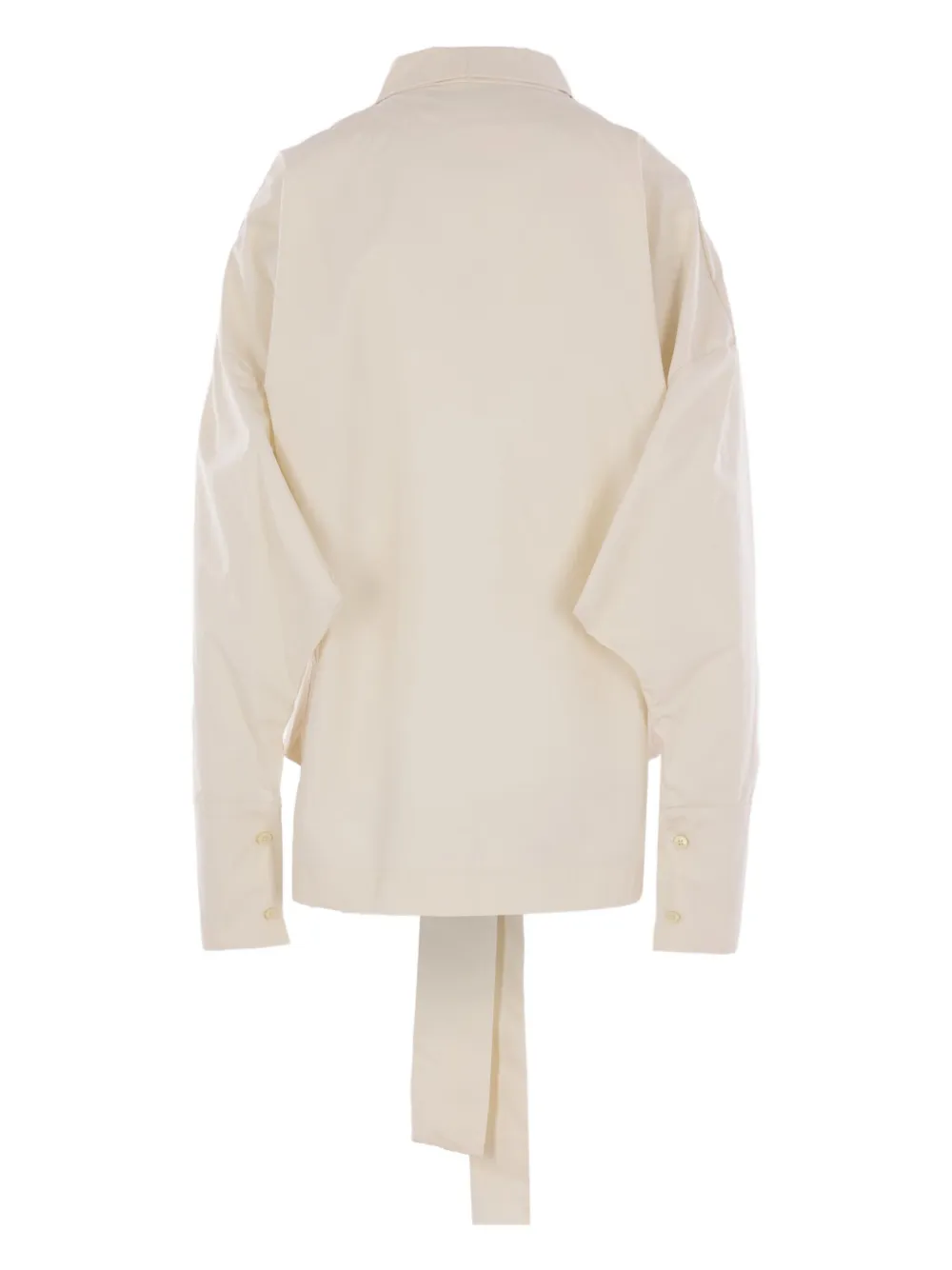 THELATEST lavallière collar shirt - Beige