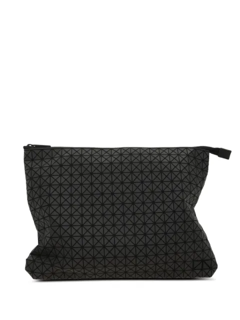 Bao Bao Issey Miyake geometric-print zip clutch bag