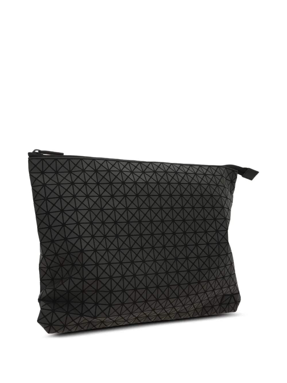 Bao Issey Miyake Clutch met geometrische print en rits Zwart