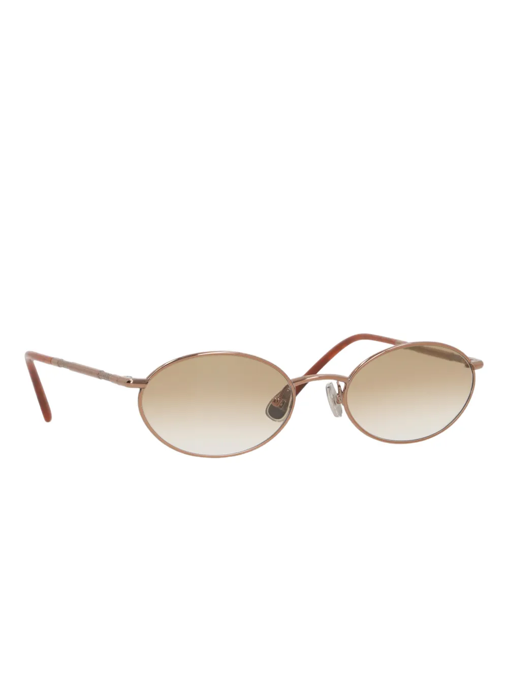 Brunello Cucinelli oval sunglasses - Roze