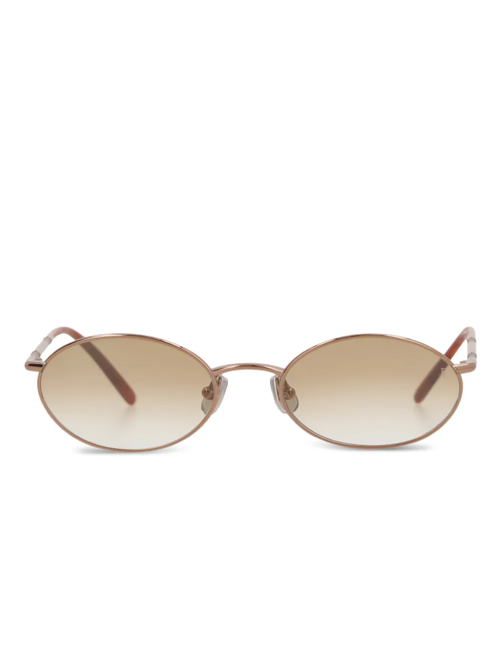 Brunello Cucinelli oval sunglasses - Rosa