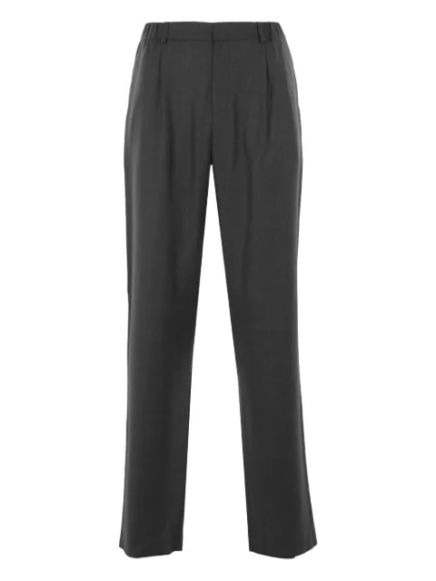 Agnona elasticated-waistline tailored trousers