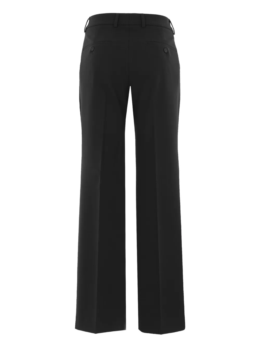 Incotex Wool Trousers In Black