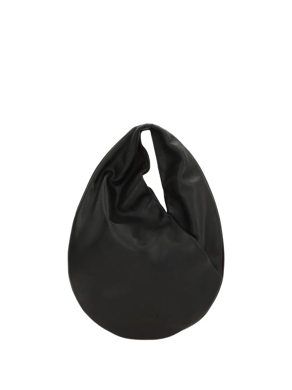 Aesther Ekme mini Ora circle-handle calfskin tote bag | Black | Image 1