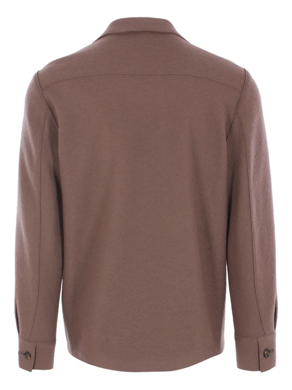 Eleventy wool shirt - Bruin