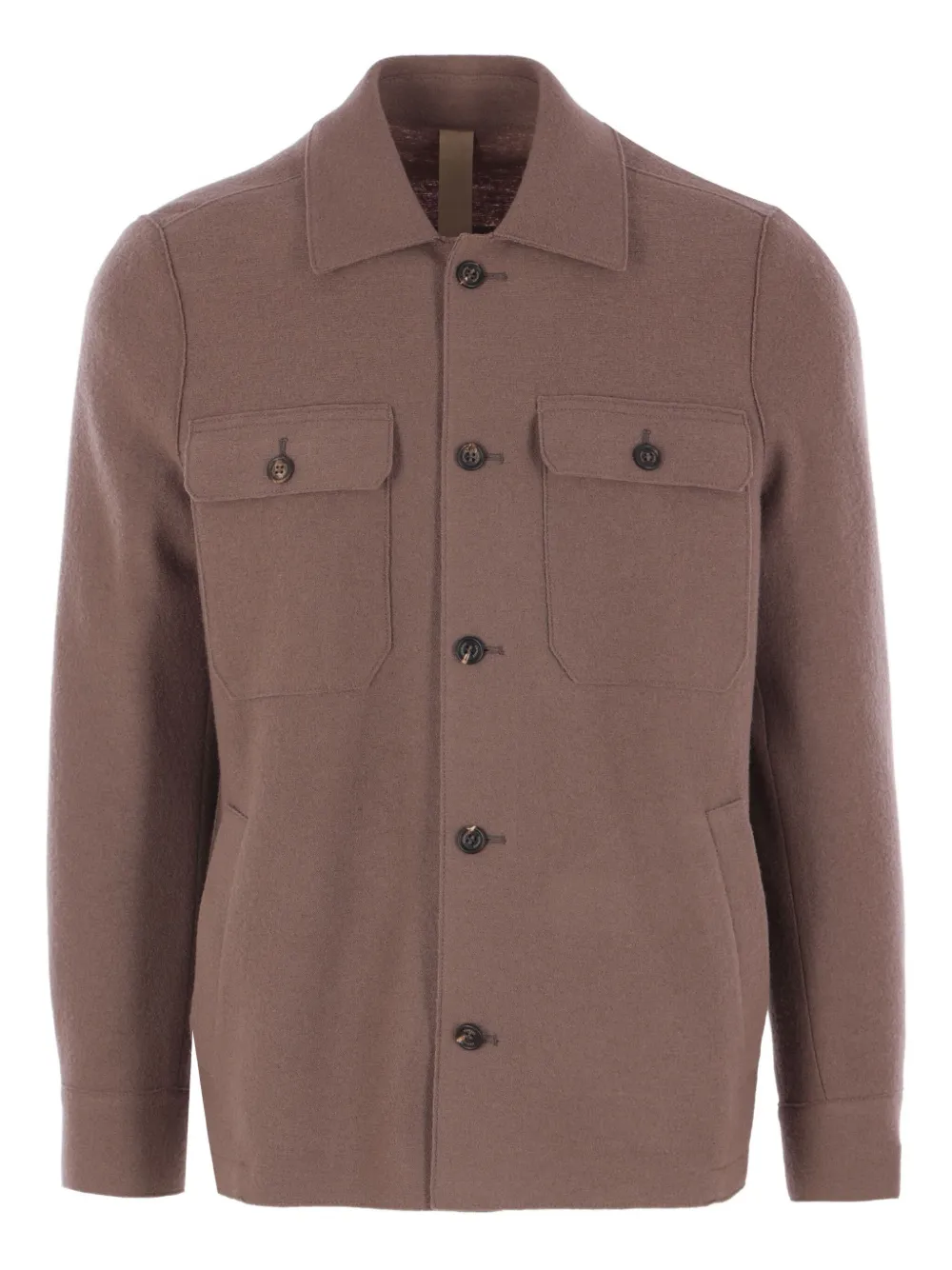 Eleventy camisa con botones | marrón | Image 1
