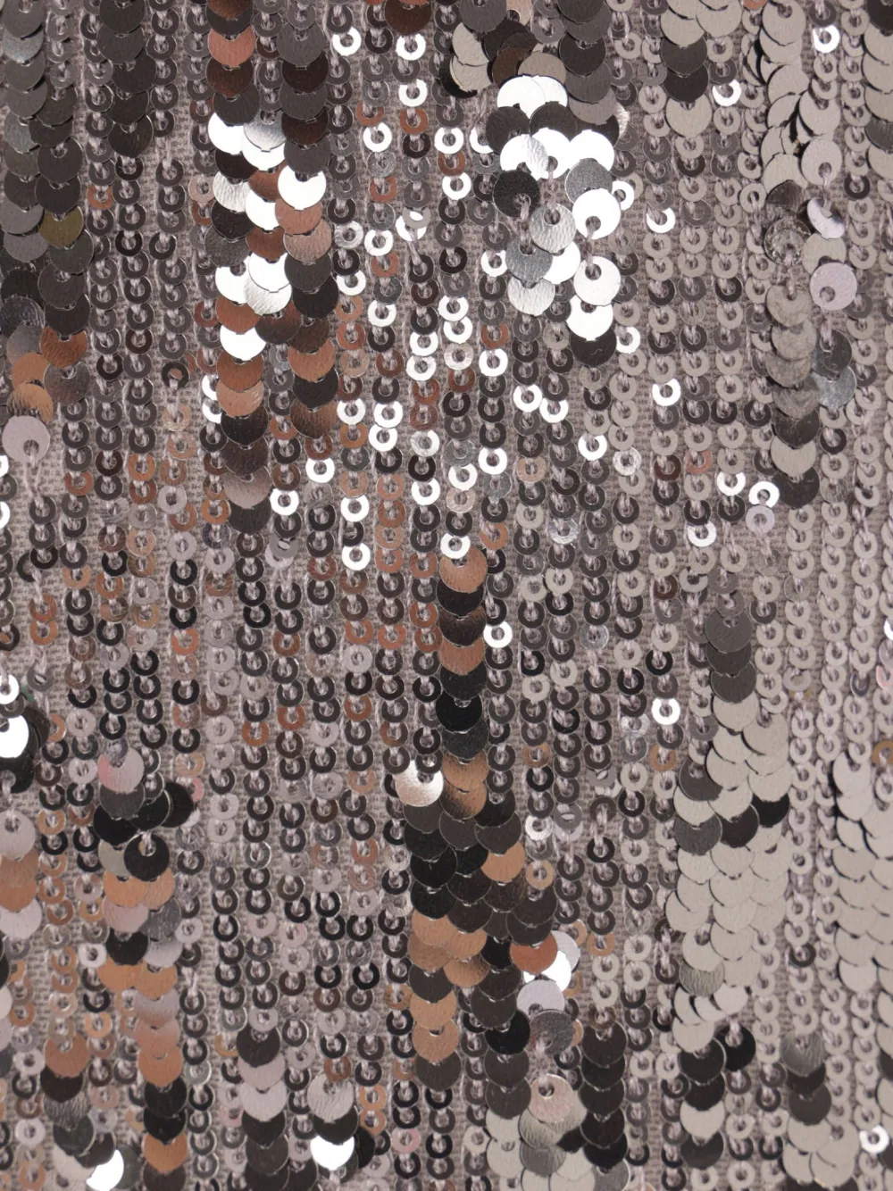 Elie Saab Sequin Scoop-neck Top In Gray