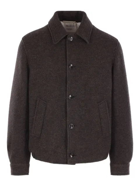 Agnona button fastening jacket