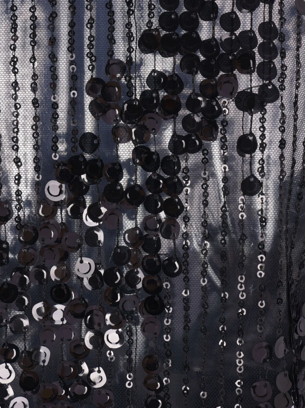 Elie Saab Tulen blouse met pailletten Zwart