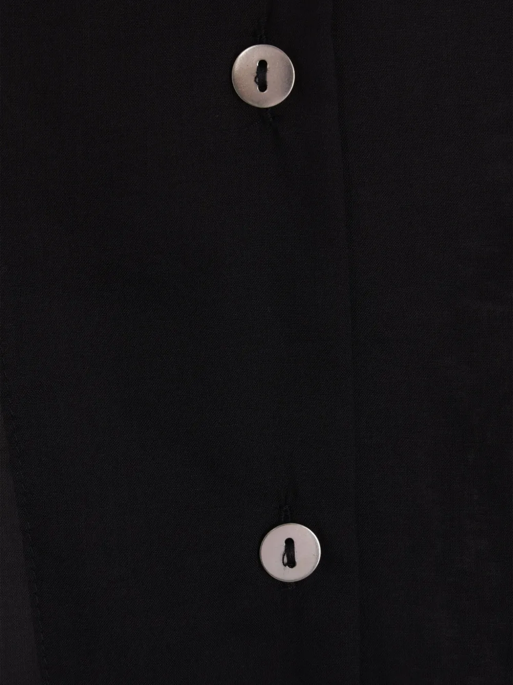 THELATEST Blouse met sjaal en knopen Zwart