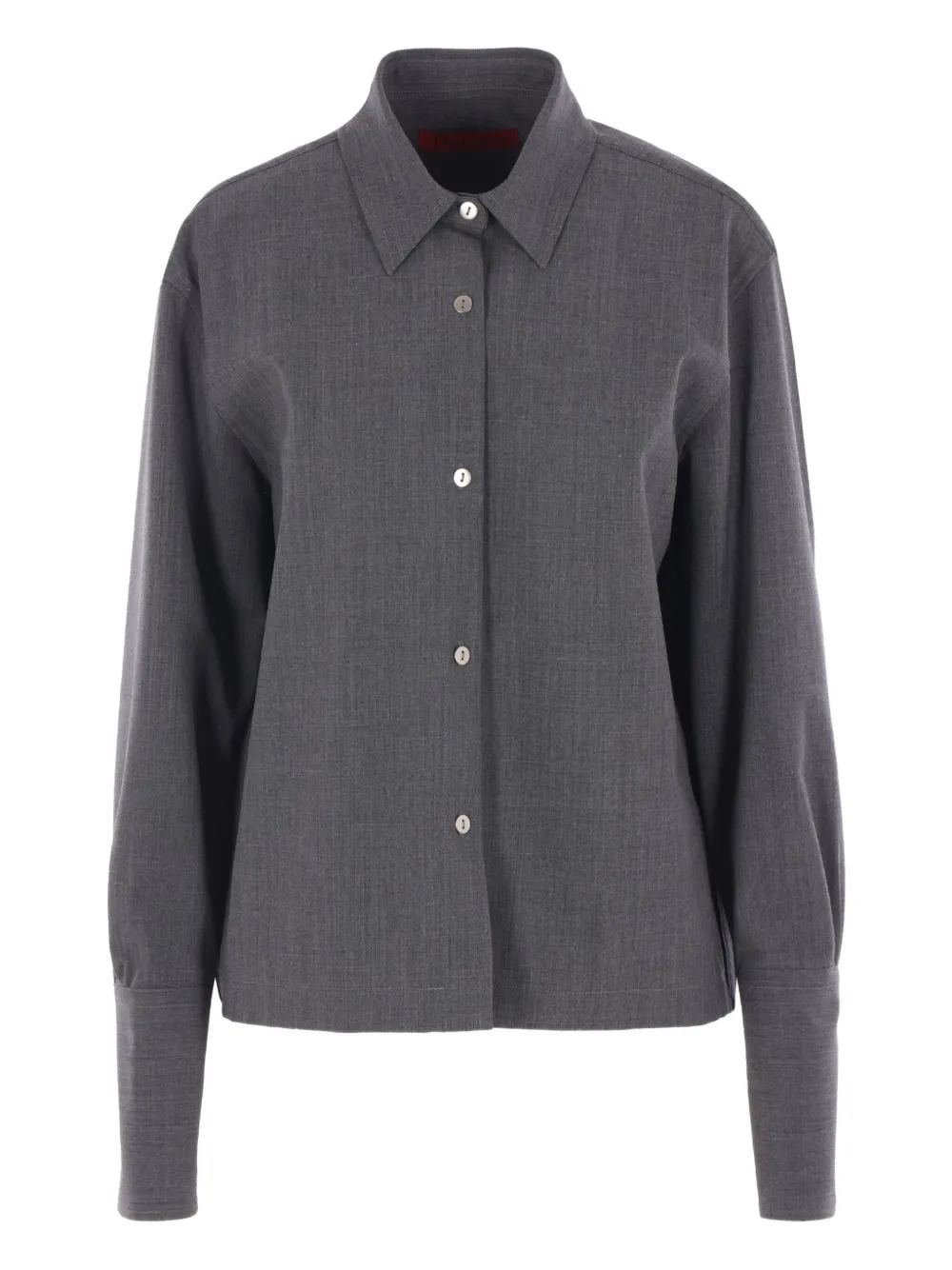 THELATEST button-down shirt | Grey | Image 1