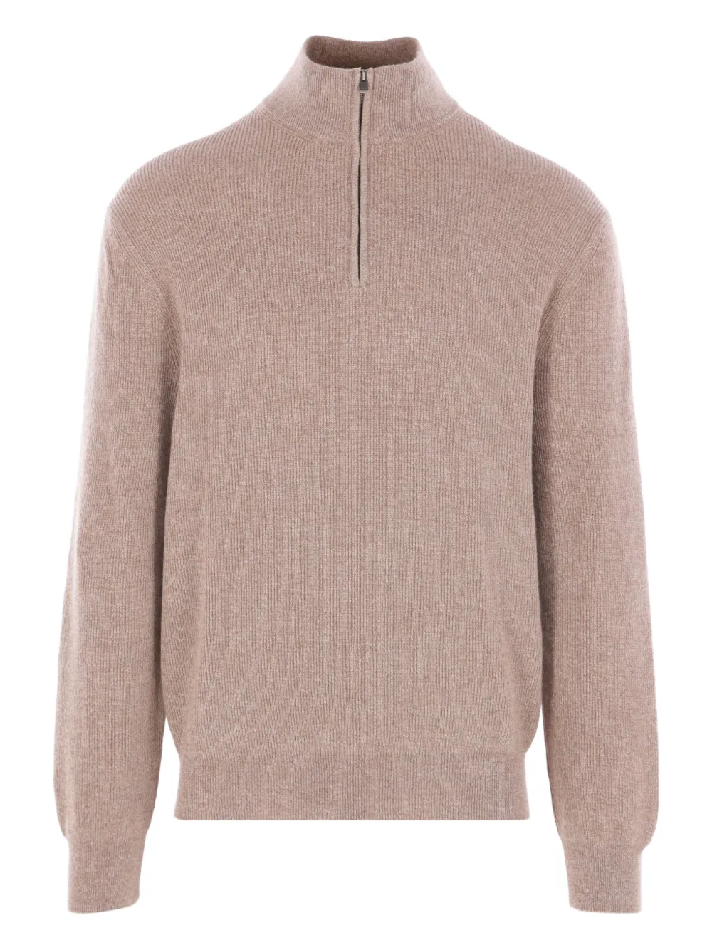 Agnona Zip-up Sweater In Purple