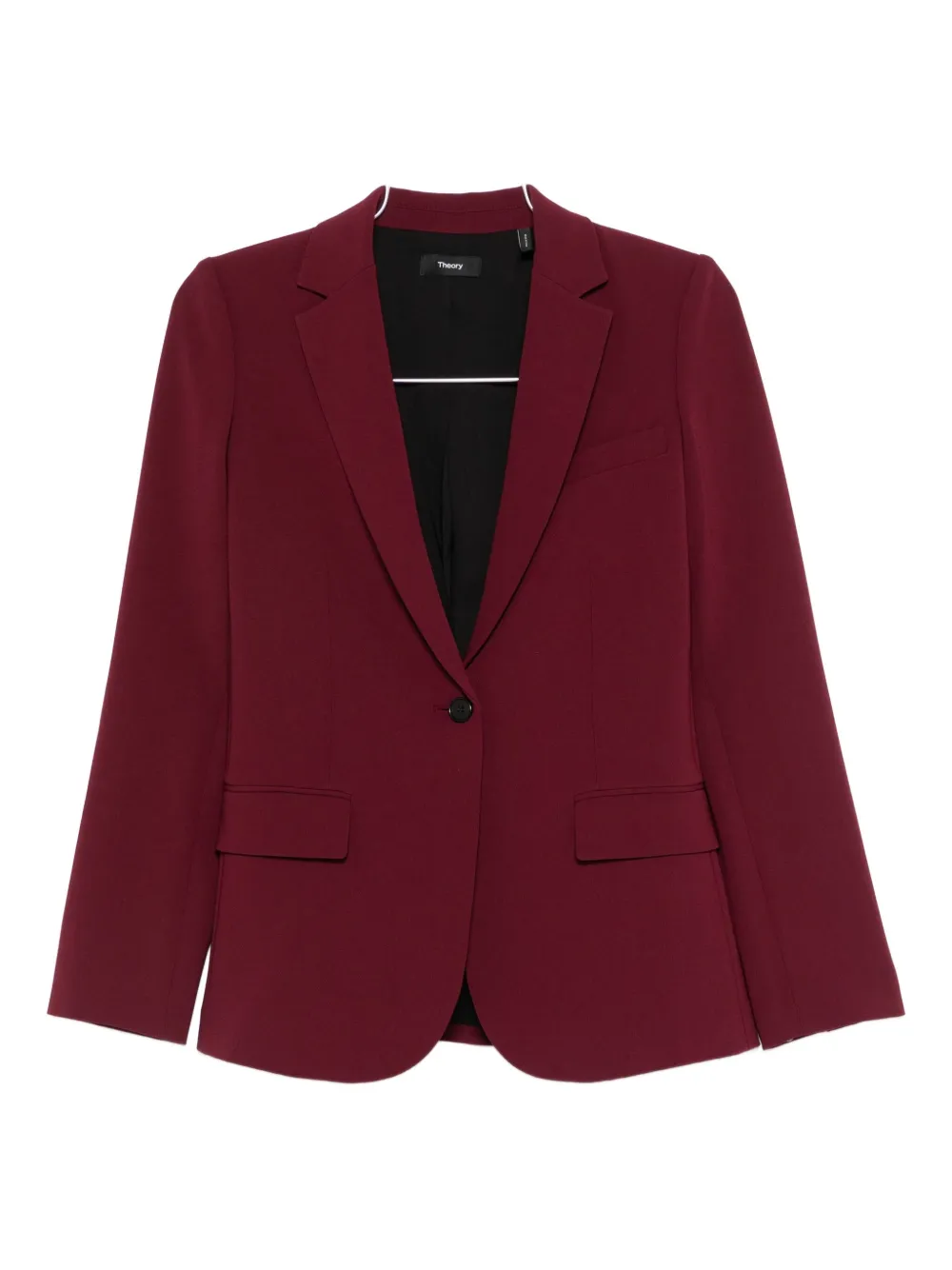 Theory single-breasted blazer | Red | Image 1