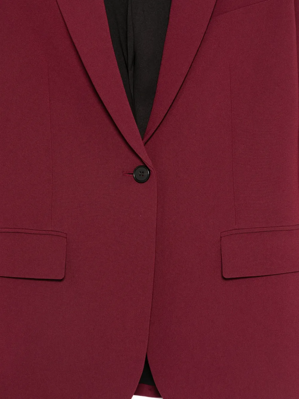 Theory Single-breasted Blazer In Brown
