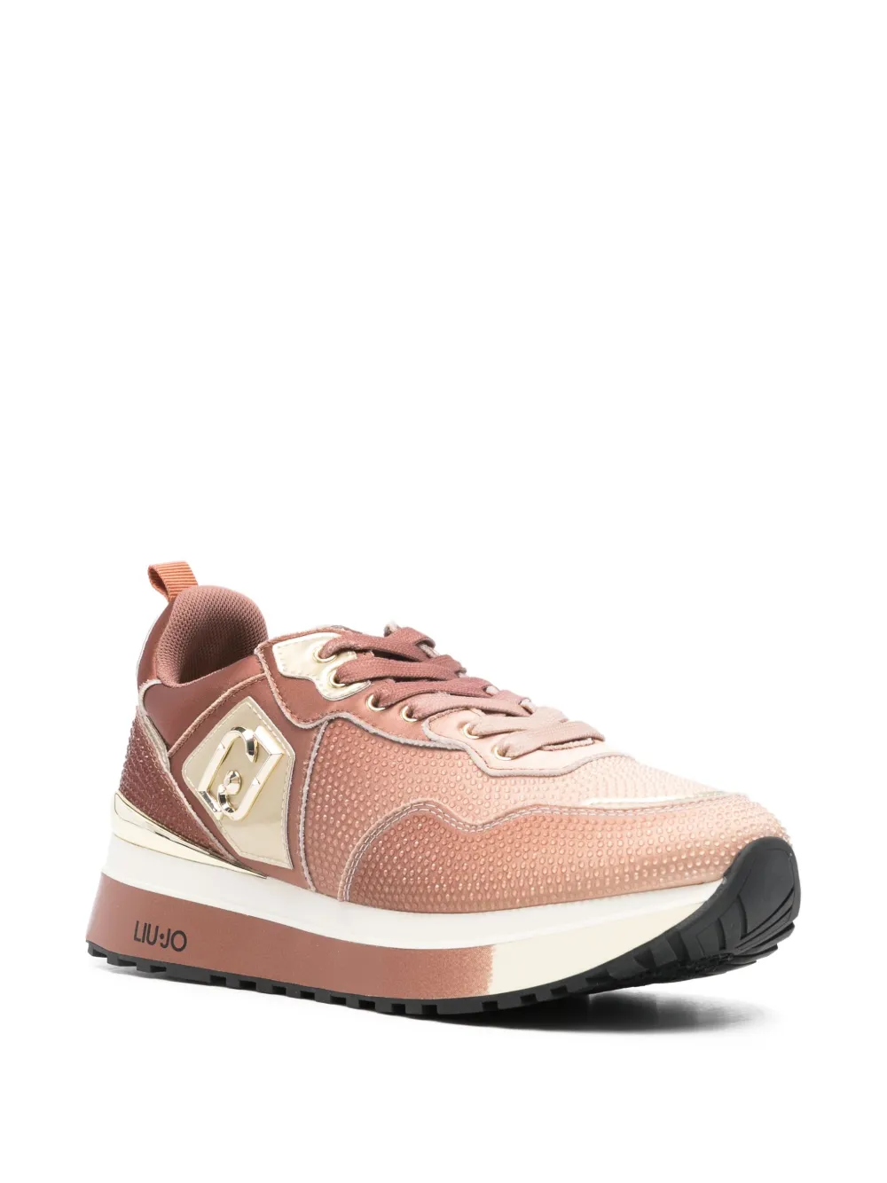 LIU JO logo-plaque platform trainers | Low-Tops | Image 2