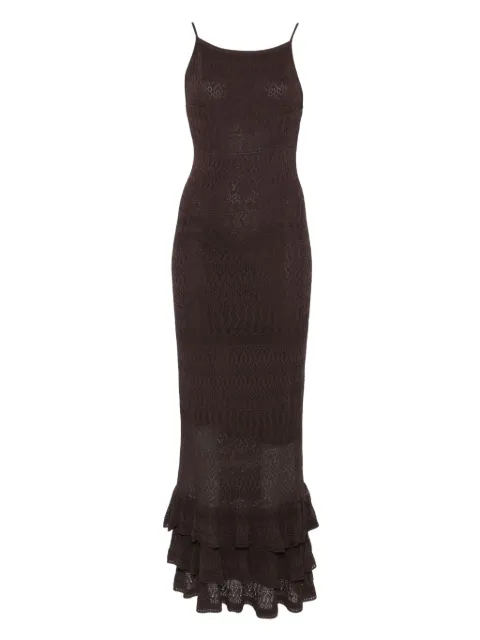 STAUD Bliss ruffled dress