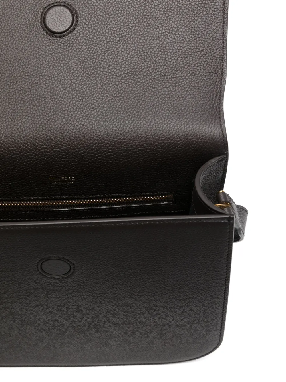 Tom Ford Medium Tara Grain Leather Cross Body Bag In Brown