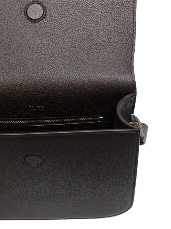 TOM FORD Tara レザーショルダーバッグ M | ブラウン | FARFETCH JP