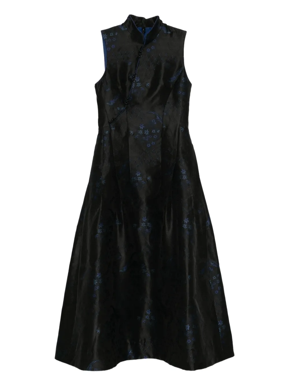 SHIATZY CHEN Abito midi con effetto jacquard - Nero