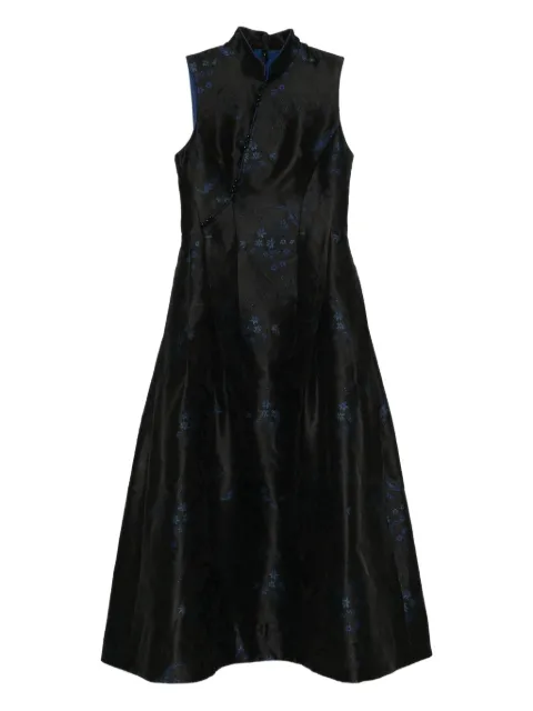 SHIATZY CHEN vestido midi en jacquard