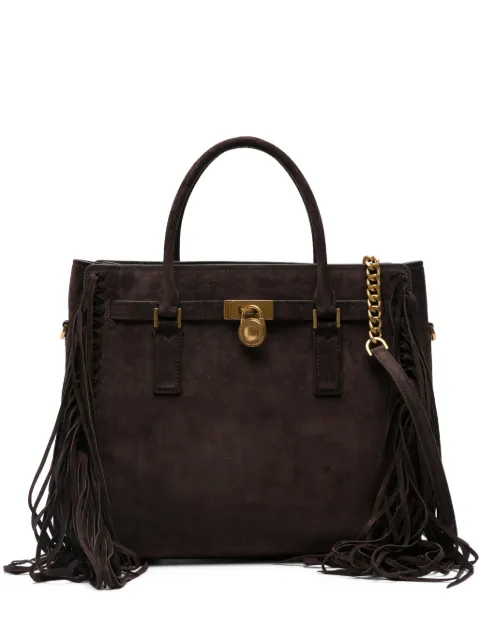 Michael Kors fringed tote bag