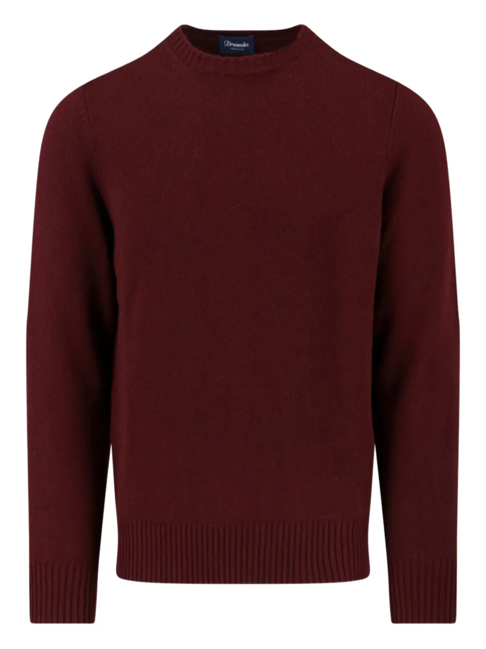 Drumohr cashmere crew-neck sweater | Red | Image 1