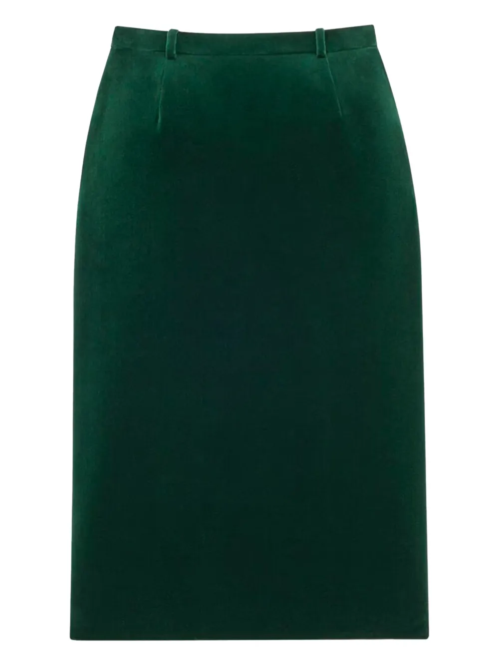Saint Laurent velvet midi skirt | High-Waisted Skirts | Image 2