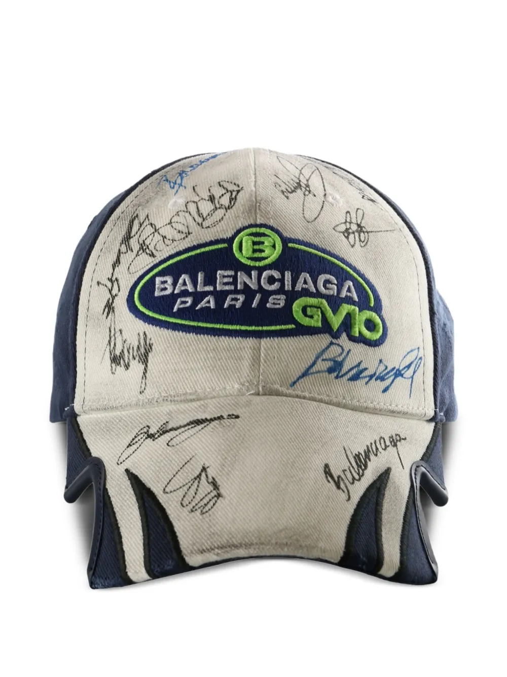 Balenciaga Boné Scribble com logo | Neutro | Image 1