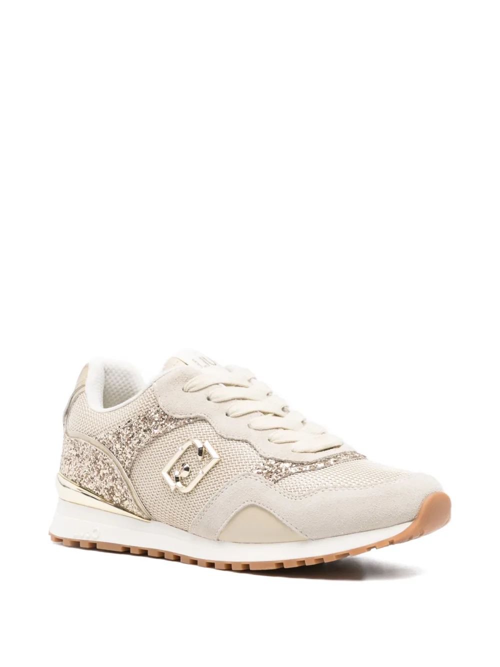 LIU JO panelled sneakers - Beige