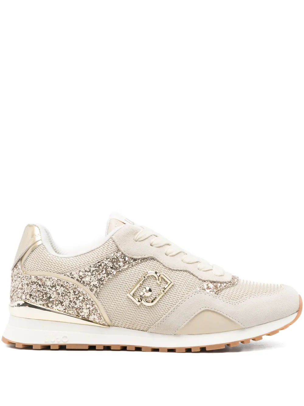 LIU JO panelled sneakers Neutrals