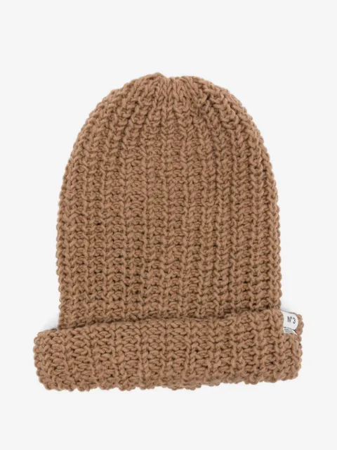 Maison MIHARA YASUHIRO gorro tejido con pompón