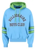 Billionaire Boys Club logo-embroidered two-tone hoodie - Blue