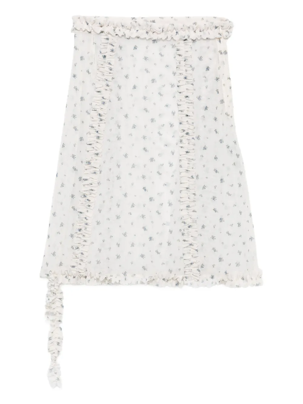 Rokh floral-print skirt | White | Image 1