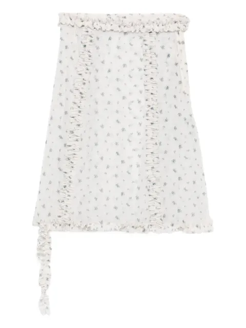 Rokh floral-print skirt