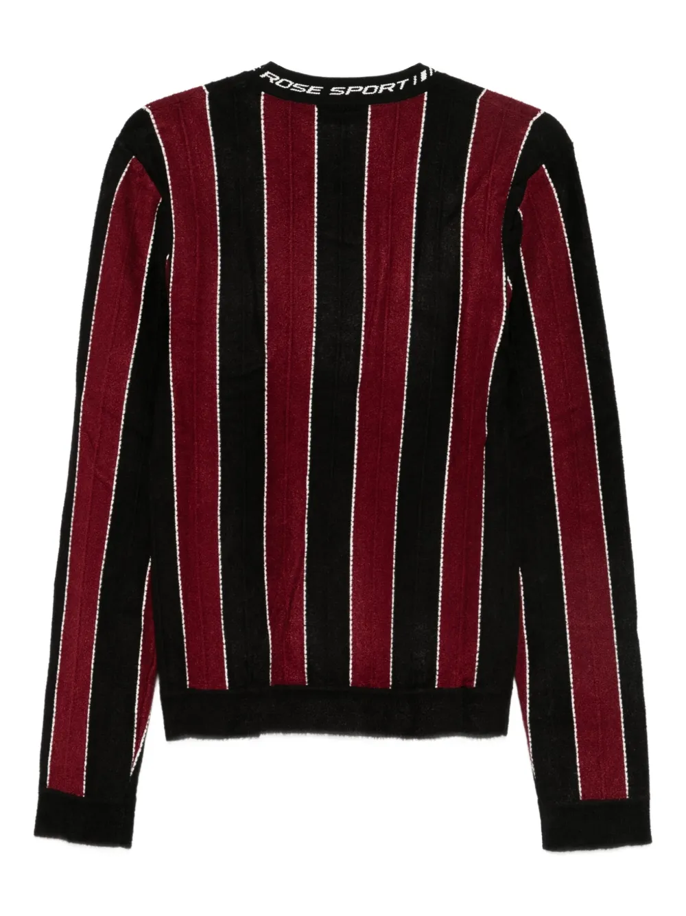 Martine Rose striped logo-print sweater | Knitted Sweaters | Image 2