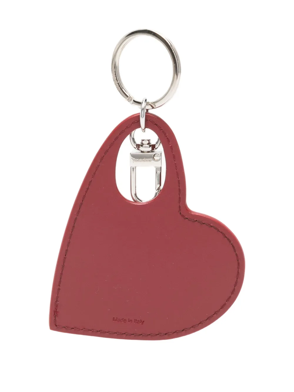 Coperni Heart-shaped Keyring In Red